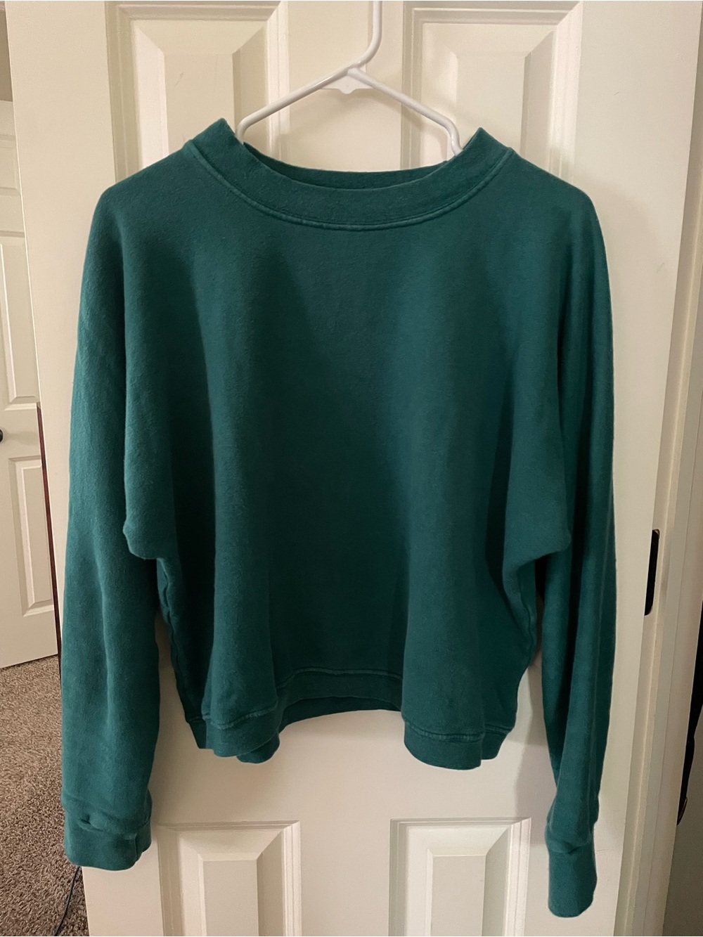 Aliya Wanek Hemp Cotton Ami Sweatshirt in Forest/Pine